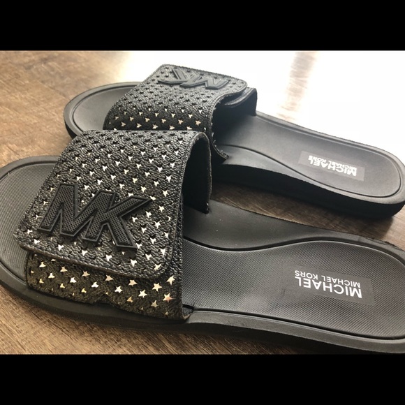 Michael Kors Slide Sandals - Picture 2 of 4